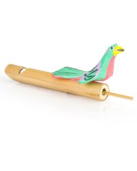 Indiański gwizdek instrument imitujący ptaki 