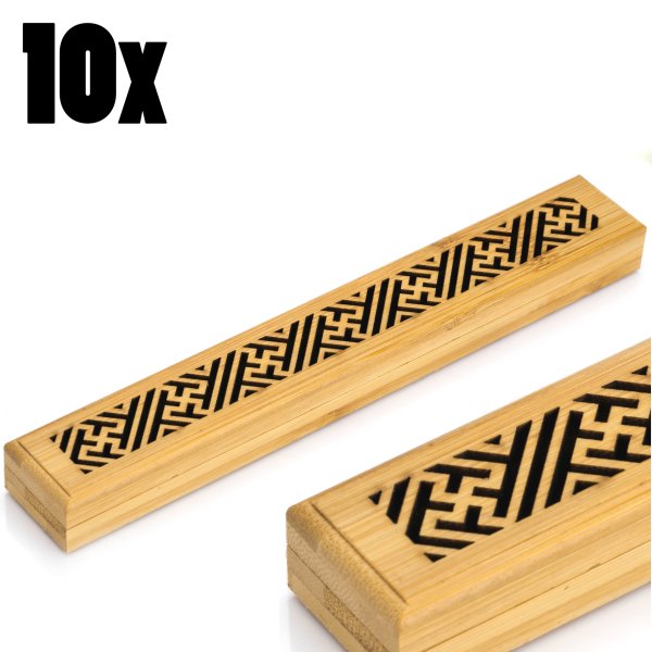 Podstawka na kadzidełka pudełko wycinane - 10x