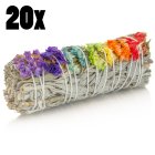 Biała szałwia Kalifornijska Salvia Apiana i Sinuata - 7 chakra - 20szt