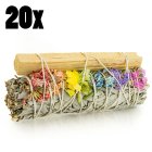 Biała szałwia Kalifornijska Salvia Apiana i Sinuata i Palo Santo - 7 chakra