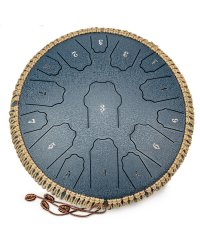 Handpan Hangdrum Tongue Drum 15 tonów Niebieski 13"