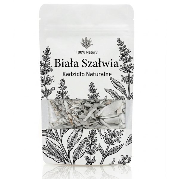 Kadzidło susz listki - Biała Szałwia 20g