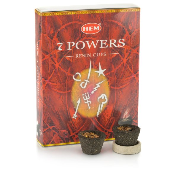 Kadzidło żywiczne naturalna żywica kubek z żywicą - 7 Power