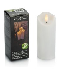 Świeca Led Cortina 12,5cm - Biel