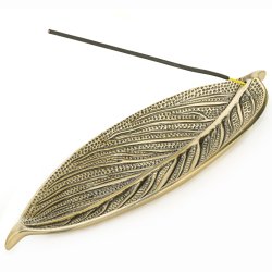 Podstawka pod kadzidełka na Palo Santo i Białą szałwie - Liść