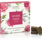 Kadzidełka bezdymne Aromafume White Sage & Róża kostka