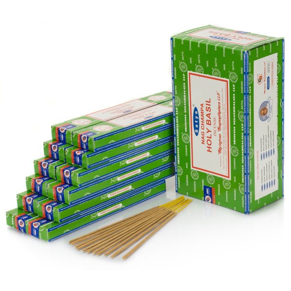 Satya - Bazylia Kadzidełka 180g 12 pudełek
