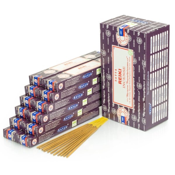 Satya -Reiki Kadzidełka 180g 12 pudełek