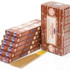 Kadzidełka pyłkowe Satya Nag Champa 12szt - Kokos 