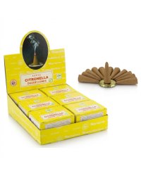 Satya kadzidełka stożkowe 12szt Oferta Hurtowa- Cytronella