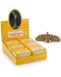 Satya kadzidełka stożkowe 12szt Oferta Hurtowa - Sandałowiec