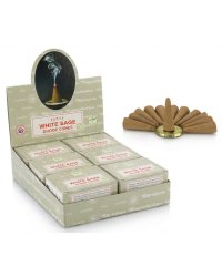 Satya kadzidełka stożkowe 12szt Oferta Hurtowa - Biała Szałwia