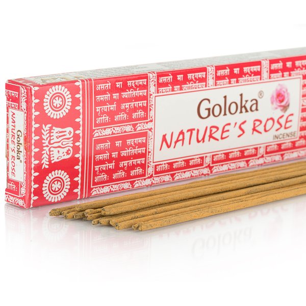 Kadzidełka Goloka Pyłkowe 16g. - Róża