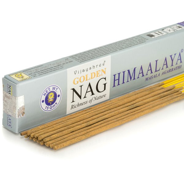 Kadzidełka pyłkowe Vijayshree Golden Nag - Himalajskie Zioła