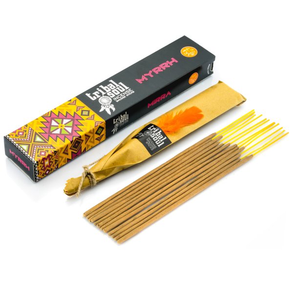 Kadzidełka Tribal Soul - Mirra + Piórko