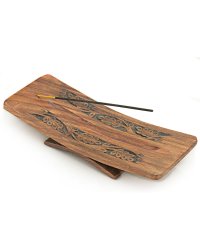 Podstawka na kadzidełka z drewna sheesham 27 cm