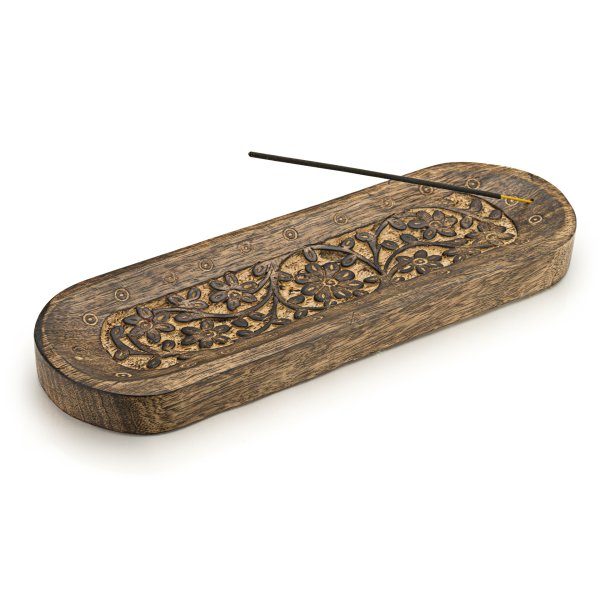 Podstawka pod kadzidełka, Palo Santo i Białą Szałwie - Mango