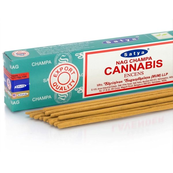 Kadzidełka pyłkowe Satya Nag Champa - Konopia
