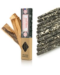 Kadzidełka Naturalne Satya Smudge Palo Santo 25 g – Ręcznie Rolowane