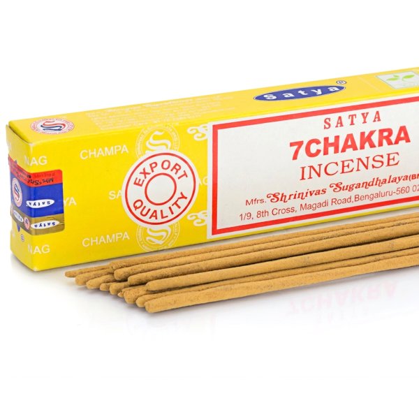 Kadzidełka Nag champa Satya - 7 czakr