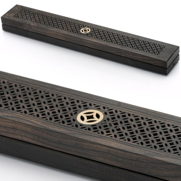 Podstawka na kadzidełka pudełko wycinane