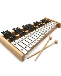 CYMBAŁKI Chromatyczne szkolne DZWONKI 24 tonowe 