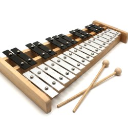 CYMBAŁKI Chromatyczne szkolne DZWONKI 24 tonowe 