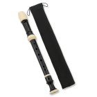 Flet szkolny prosty 8-otworowy 32 cm - Drewniany