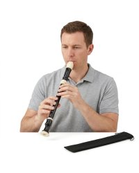 Flet szkolny prosty 8-otworowy 32 cm - Studio