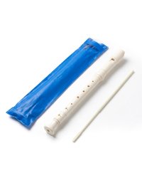 Flet szkolny prosty 8-otworowy 33 cm dla uczniów