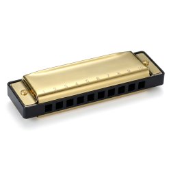 Harmonijka Złota 10 Dźwięków C – Solidne Brzmienie